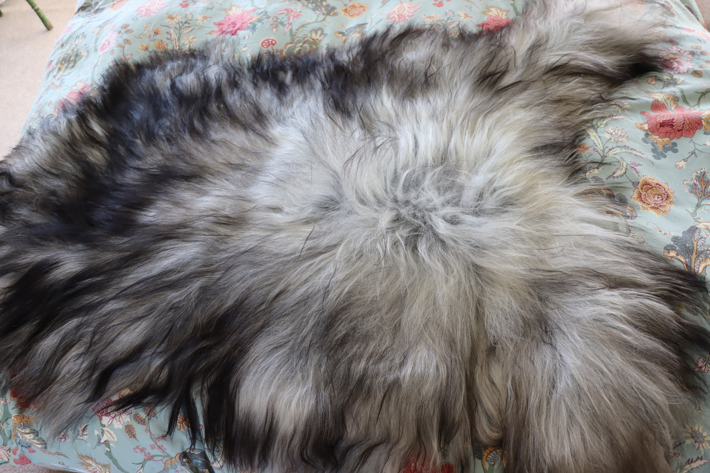 Icelandic long hair Sheepskin rugs