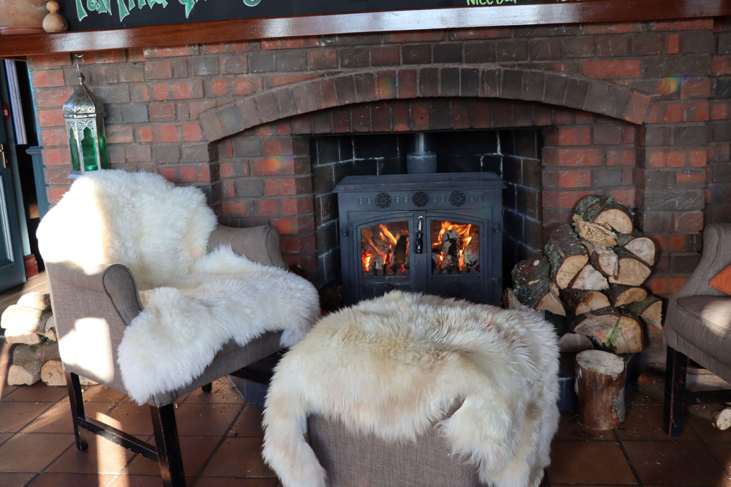 Sheepskin rugs