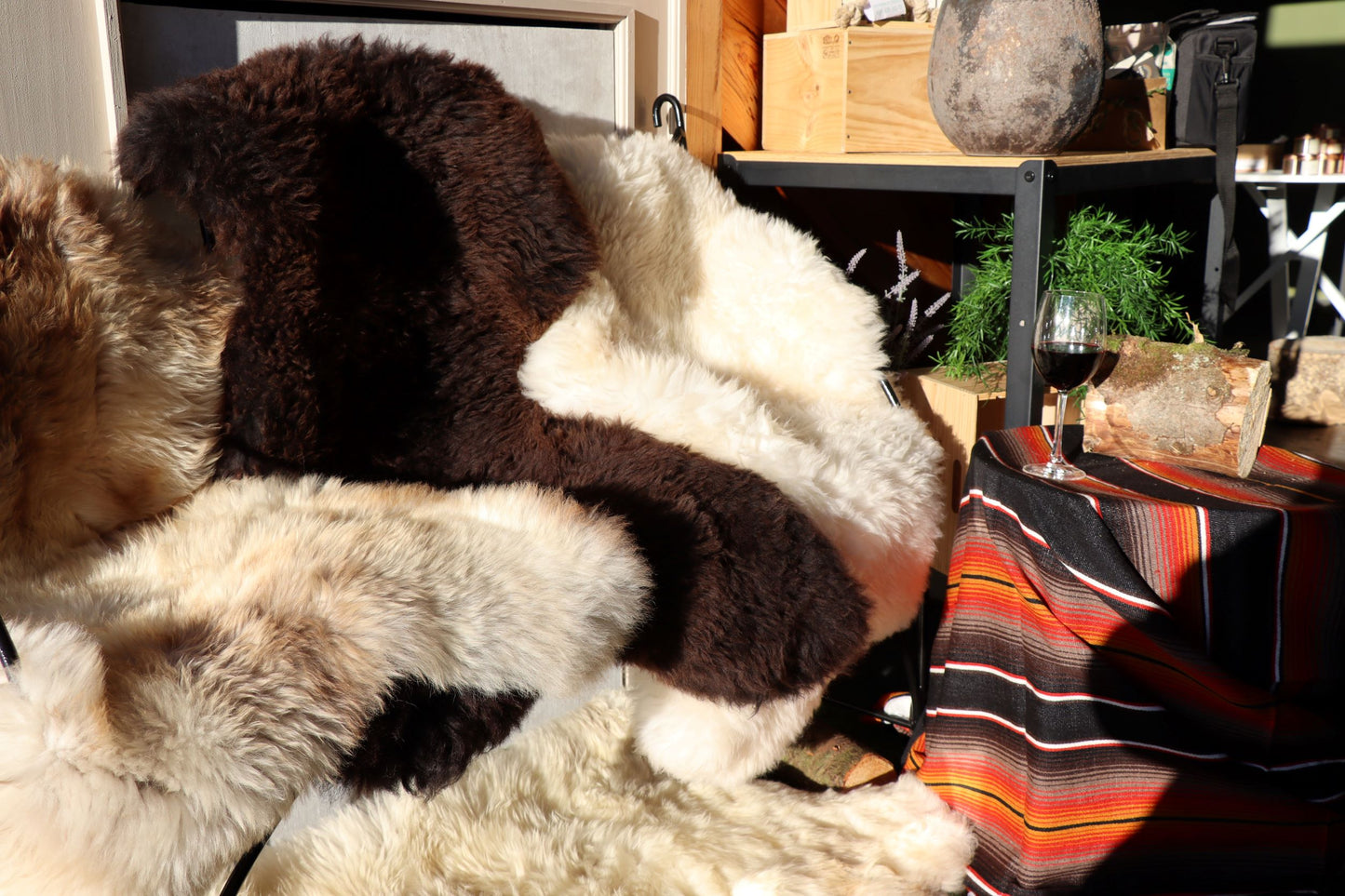 Sheepskin rugs