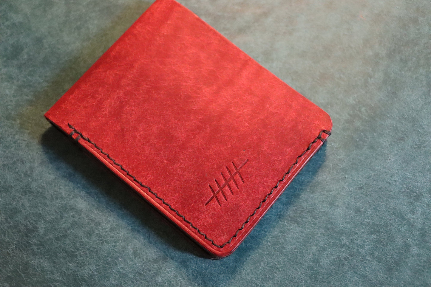 The Elder Bi-fold Wallet In Full Grain Italian Leather