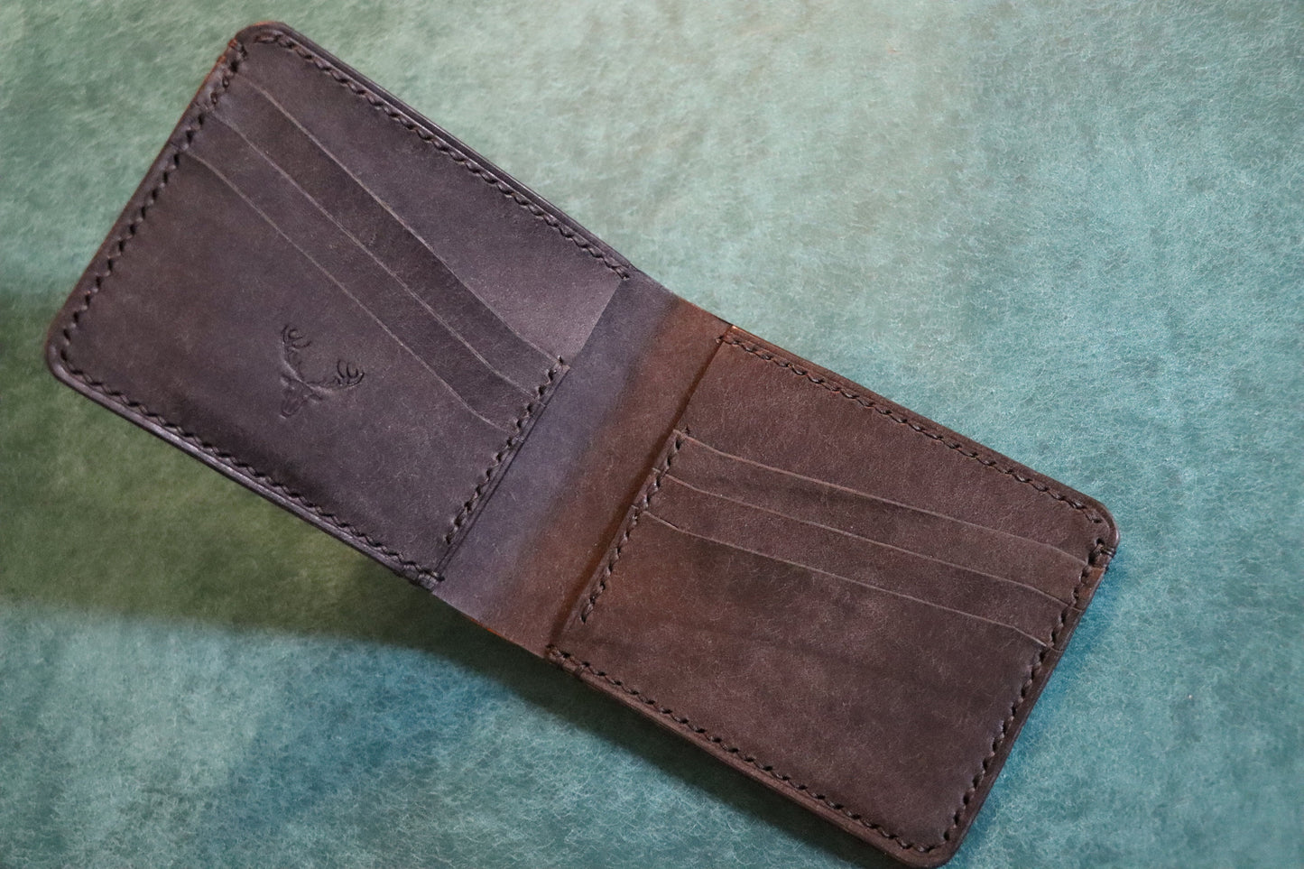 The Elder Bi-fold Wallet In Full Grain Italian Leather